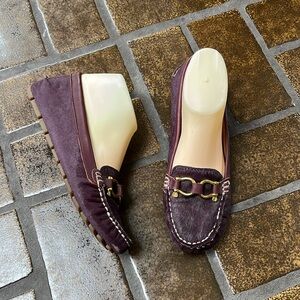 Sperry Top-Sider Burgundy Calf Hair Loafer